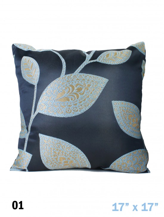 Leaves Print Cushion & Filler